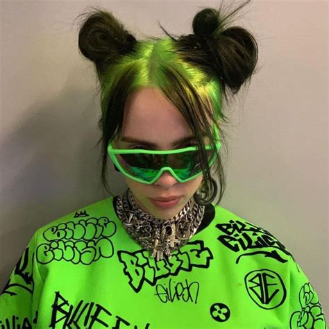 fake neon green prada sunglasses billie eilish|billie eilish wikipedia.